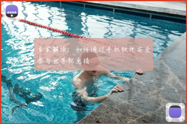专家解读:如何通过手机软件安全参与世界杯竞猜